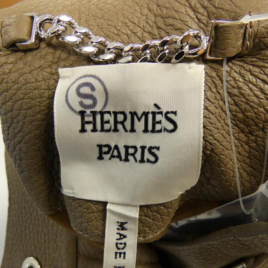 エルメス HERMES ダイヤモンドキルティング 3H1207D1 レザージャケットの画像