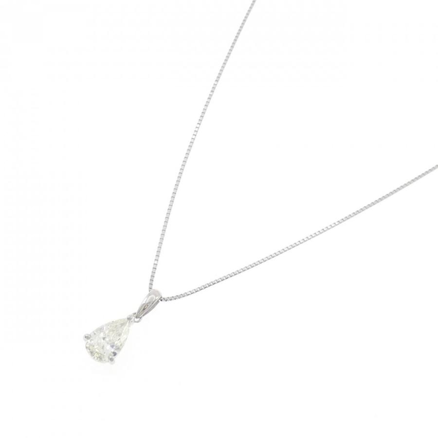 Pt900ダイヤ（1.012ct）3石ネックレス 【公式通販】