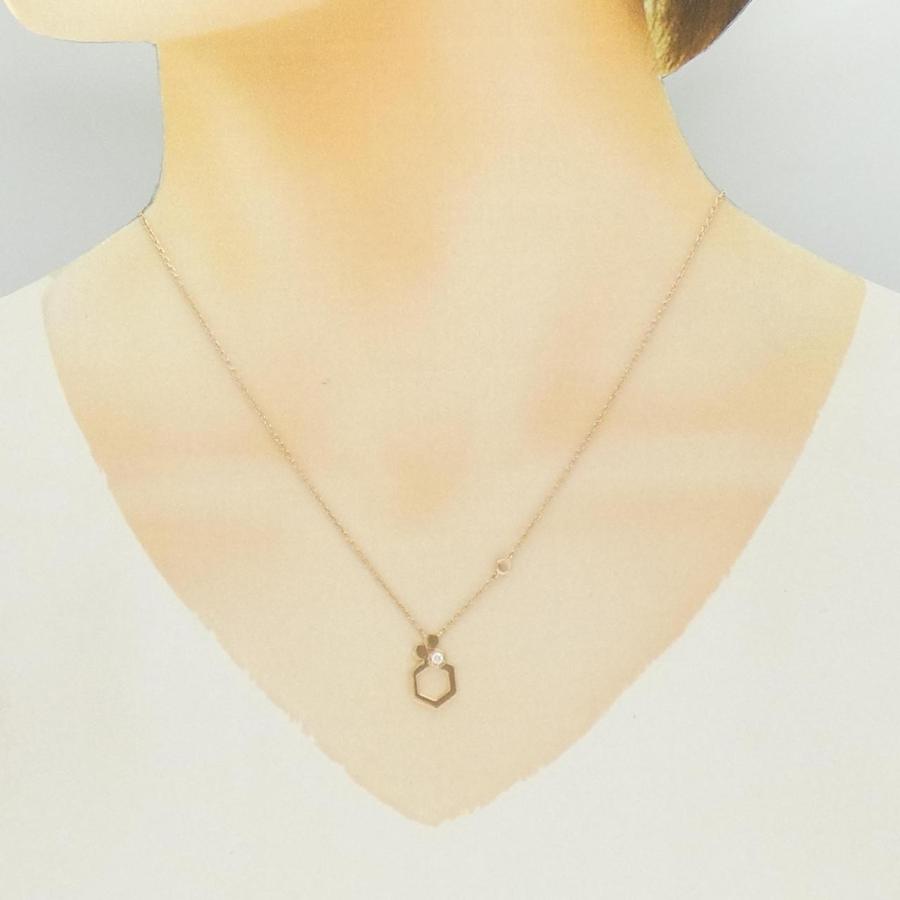 ★極美品★ゴールドネックレス レディースショーメ立体ハニカムデザイン ショーメ ハニカム ネックレス : KOMEHYO ONLINESTORE Yahoo!店 - 通販