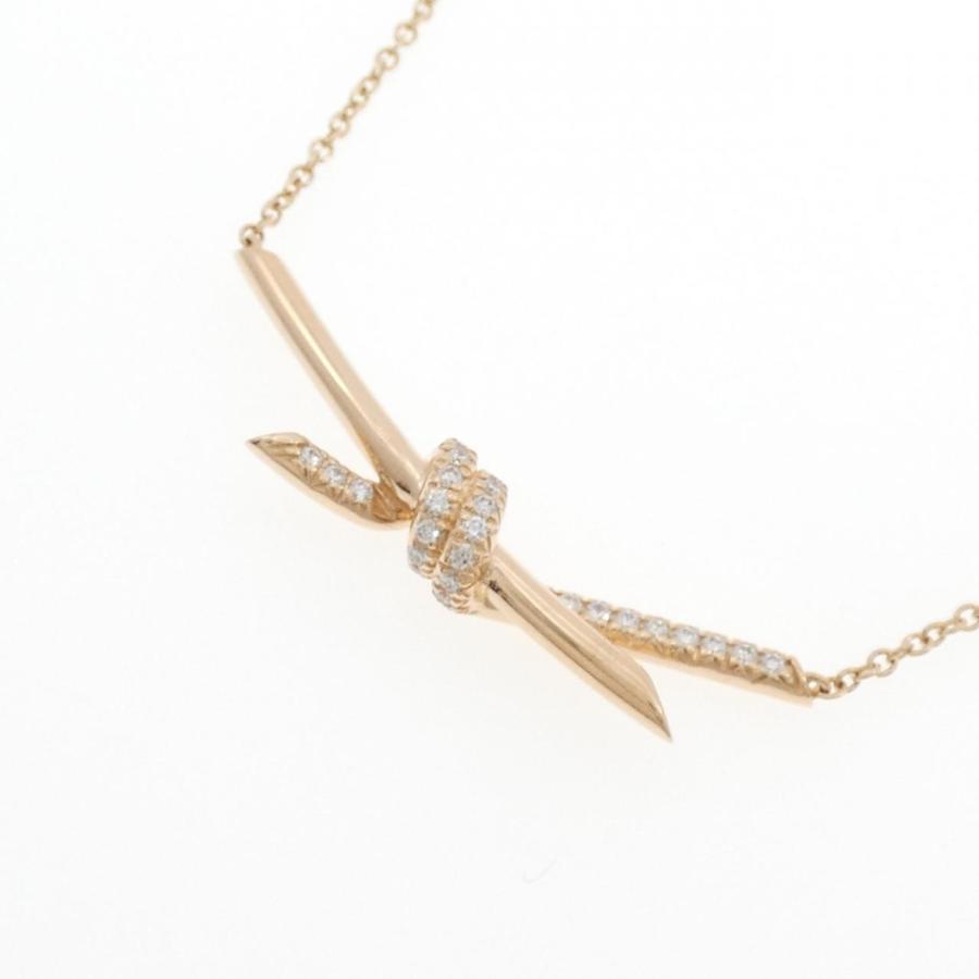 ティファニー ノット ネックレス 0.25CT_2