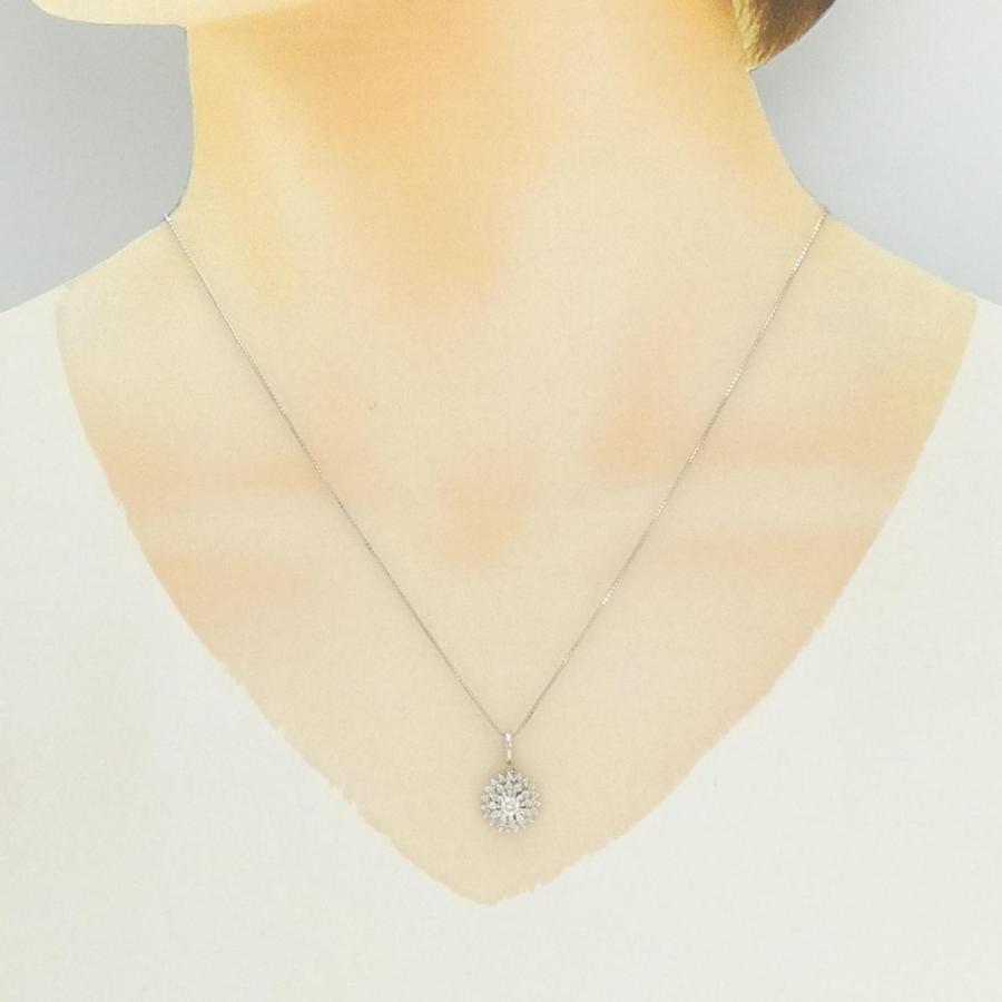 PT900/PT850 ダイヤモンド ネックレス 0.15CT : KOMEHYO ONLINESTORE 