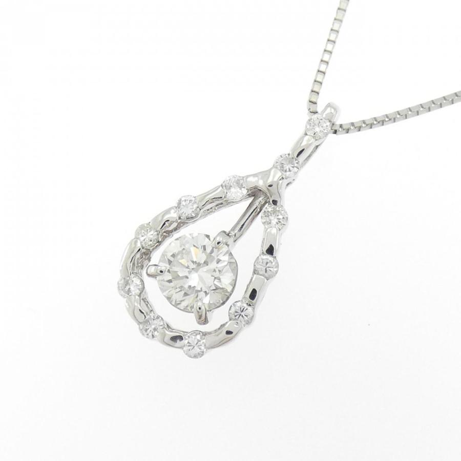 PT900/PT850 ダイヤモンド ネックレス 0.56CT_2