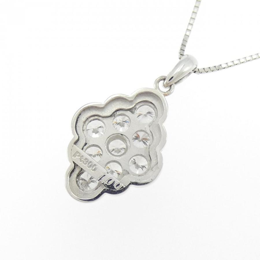 PT900/PT850 ダイヤモンド ネックレス 1.00CT_3