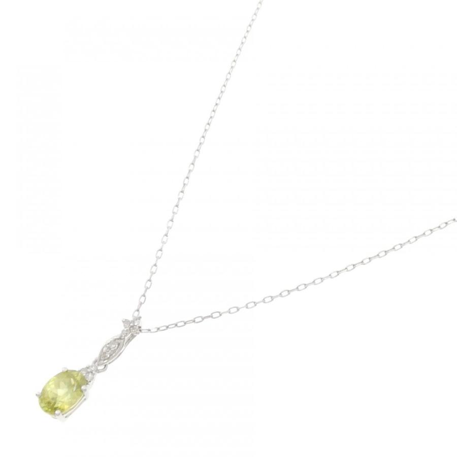 K18WG スフェーン ネックレス : KOMEHYO ONLINESTORE Yahoo!店 - 通販 