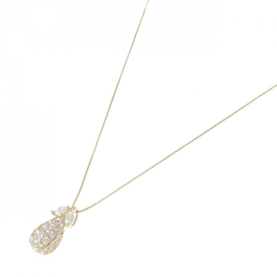 K18YG パヴェ ダイヤモンド ネックレス 2.00CT : KOMEHYO ONLINESTORE 