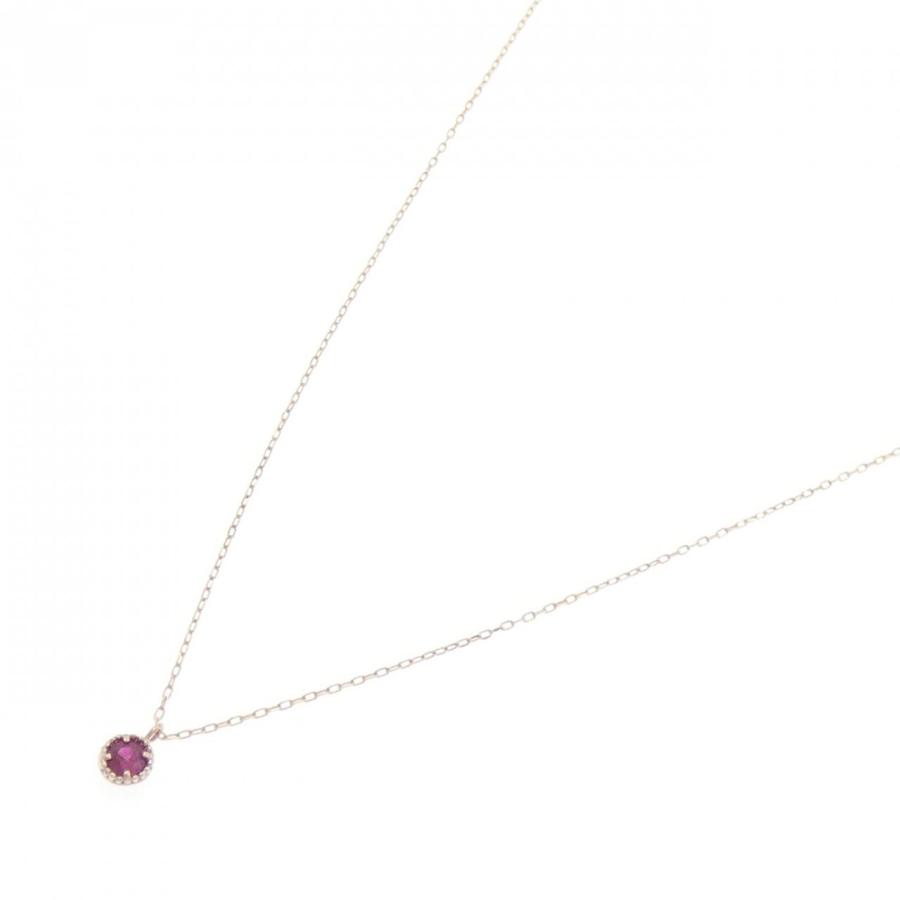 K10PG ルビー ネックレス : KOMEHYO ONLINESTORE Yahoo!店 - 通販 