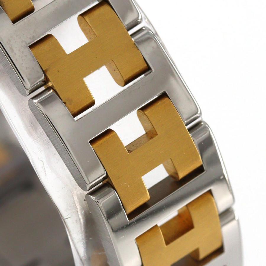 ノーメンテナンス還元価格】エルメス クリッパー コンビ SSxGP