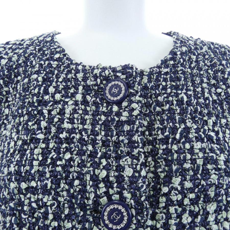 シャネル CHANEL P60886V45893 19P ノーカラージャケット_5