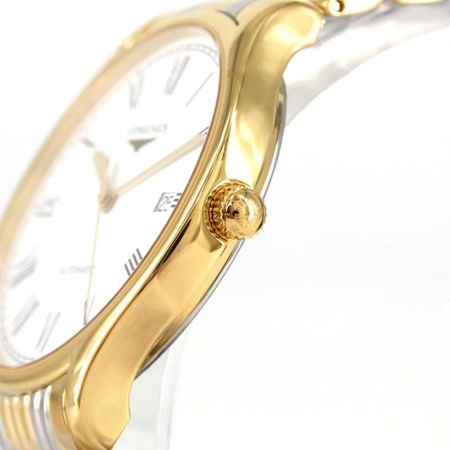 【新品】ロンジン リール コンビ L4.960.2.11.7 GP 自動巻の画像