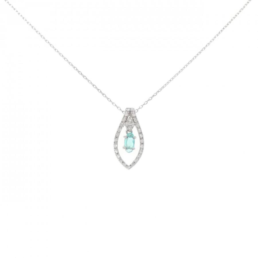 K18WG✨パライバ1.13ct✨ダイヤ0.24ct ✨特価販売中✨ネックレス✨ K18WG パライバトルマリン ネックレス 0.11CT : KOMEHYO ONLINESTORE