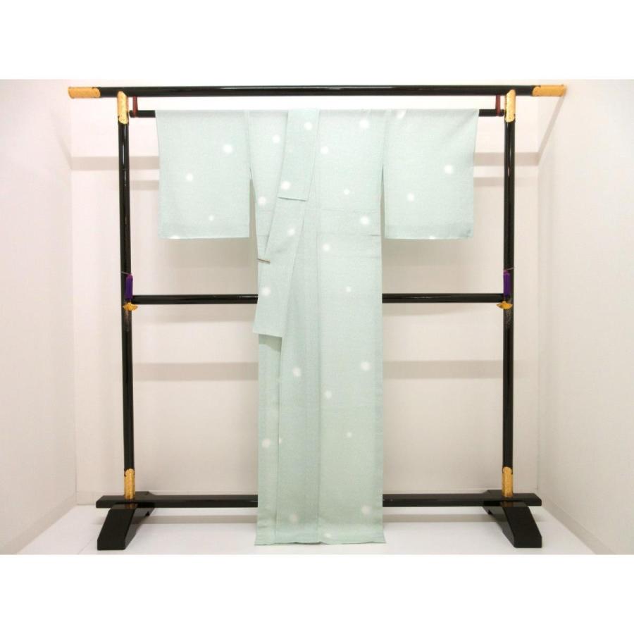 【新品】単衣　駒絽小紋の画像