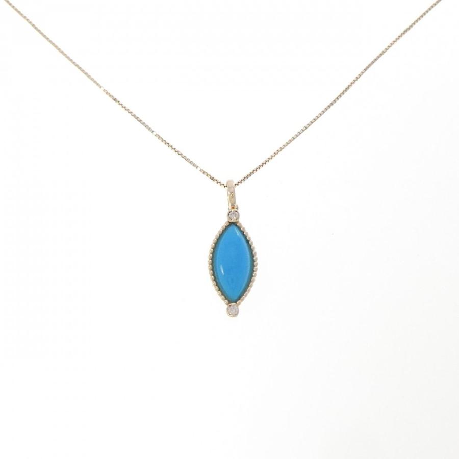 ジ*！様 スタージュエリー ターコイズ 18K wg ペンダントトップ スタージュエリー ターコイズ ネックレス : KOMEHYO ONLINESTORE Yahoo