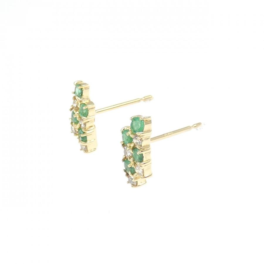 K18YG エメラルド ピアス : KOMEHYO ONLINESTORE Yahoo!店 - 通販