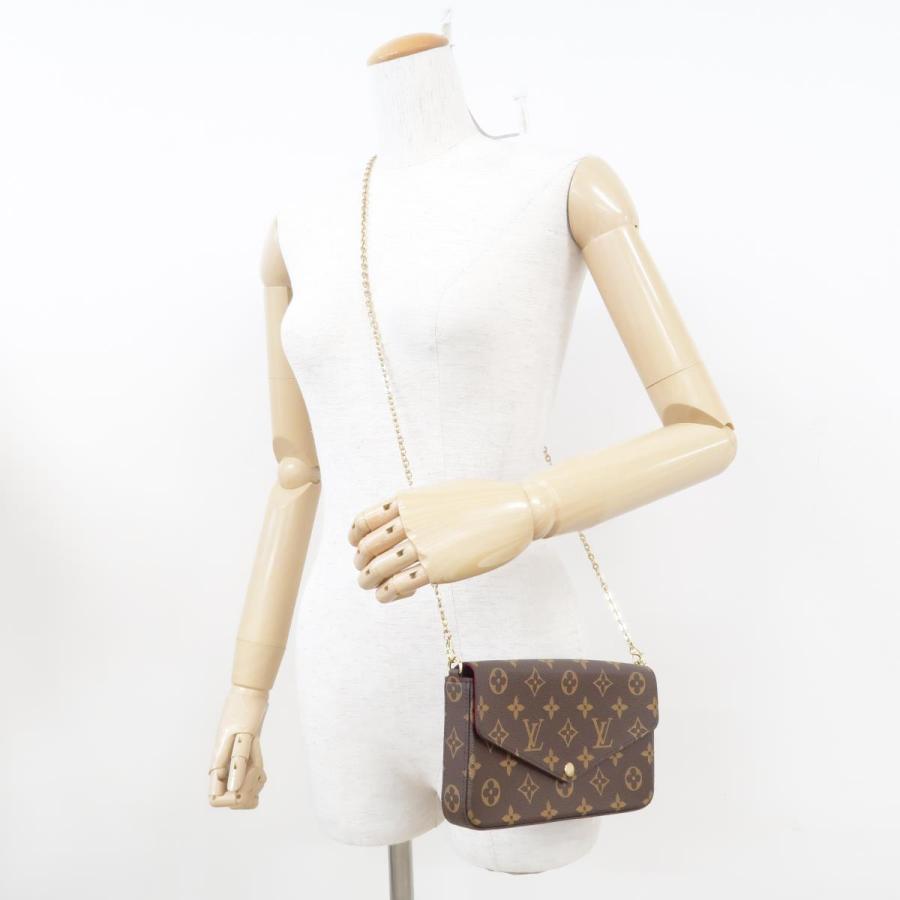 6181 美品 ルイヴィトン モノグラム ポシェットフェリシー M81896 定番人気】Louis Vuitton☆モノグラム ポシェット・フェリシー (Louis
