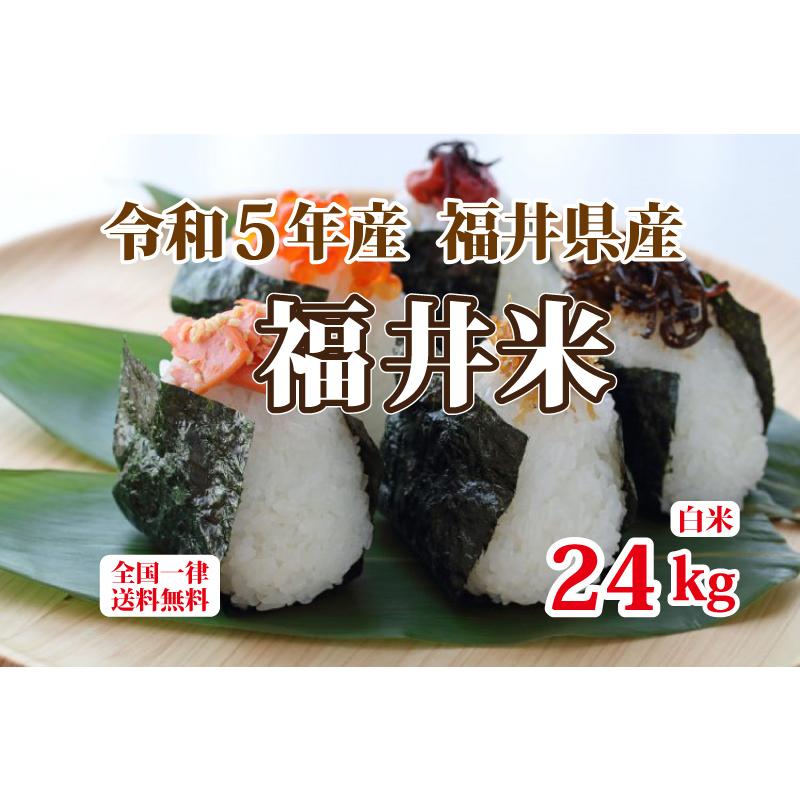 福井米 令和５年産 福井県産米10割 24kg 白米 安い 8kg×3 ブレンド米 生活応援米 送料無料｜komejirushi｜02