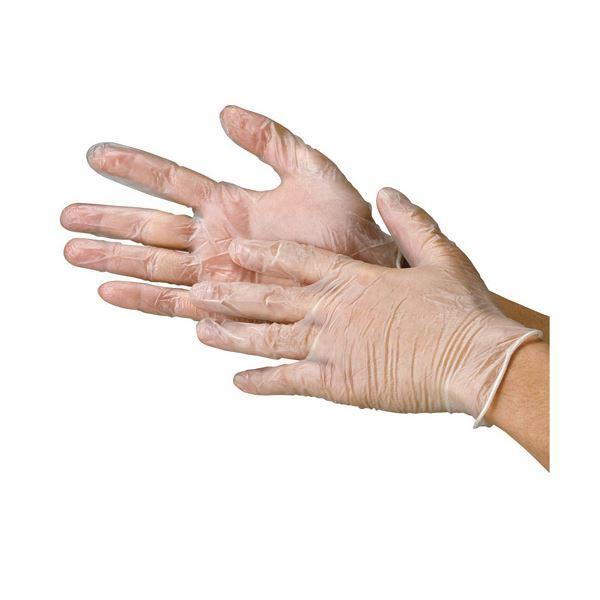 【オンライン限定商品】 川西工業 ビニール極薄手袋 粉なし M 20箱[直送品] 使い捨て手袋