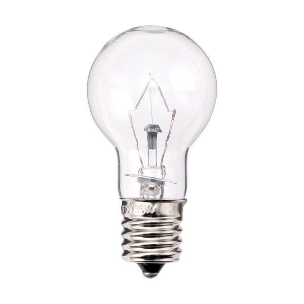【期間限定】 (まとめ) TANOSEE ミニクリプトン電球 40W形 E17口金 クリアタイプ 1パック（6個） 〔×10セット〕[直送品] LED電球、LED蛍光灯