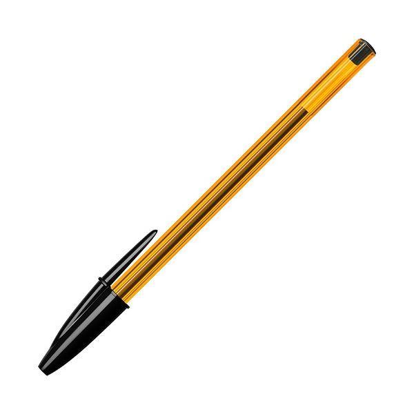 【楽天カード分割】 (まとめ) BIC 〔×5セット〕[直送品] 1箱(20本) CST-OF08BLKB20 黒 0.8mm クリスタルオリジナルファイン 油性ボールペン 万年筆