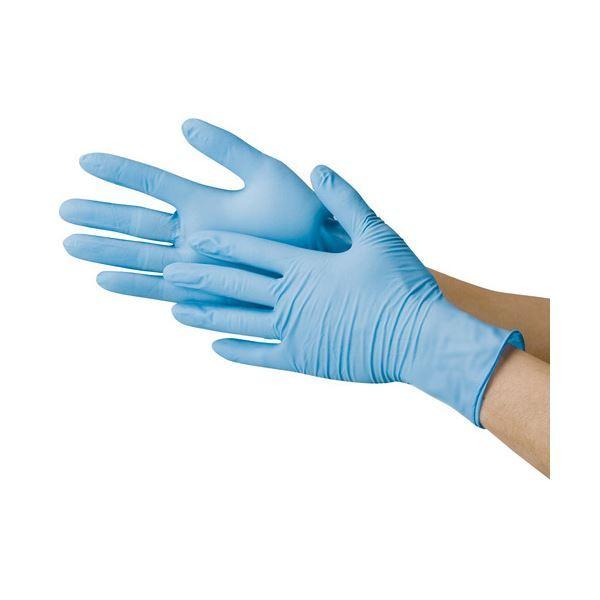 大きい割引 極薄手袋 ニトリル 川西工業 粉なし 2000枚(100枚×20箱)[直送品] S ブルー 使い捨て手袋