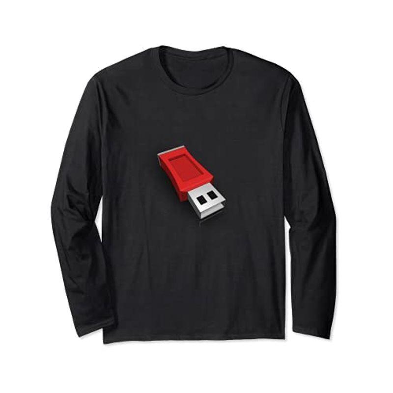 コンピュータ用USBドライブ 長袖Tシャツ