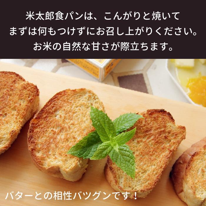 無添加 米粉パン 2本 お試し 無添加 食パン 常温 約1カ月保存OK ギフト プレゼント 米太郎食パン ピーターパンのパン ロングライフパン 市販 米太郎2｜komekopan｜05