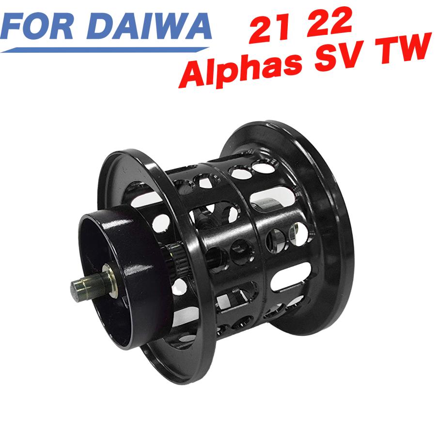 黒） ダイワ用 DAIWA 21 22 ALPHAS アルファス SV TW ベイト