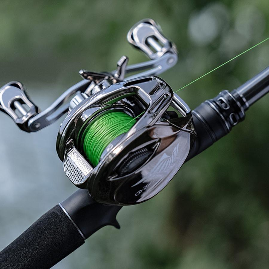 YU281左 ベイトリール 釣りリール 深溝スプール ラインアラーム警報システム YU281左 ベイトリール 釣りリール 深溝スプール ラインアラーム