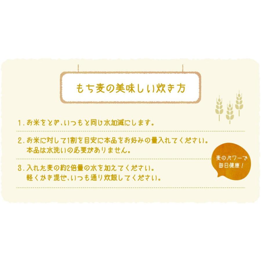 もち麦4.5ｋｇ 3,980円 送料無料 900ｇ×５袋（チャック付き）当日翌日発送（休業日を除く）｜komenoaoki｜04