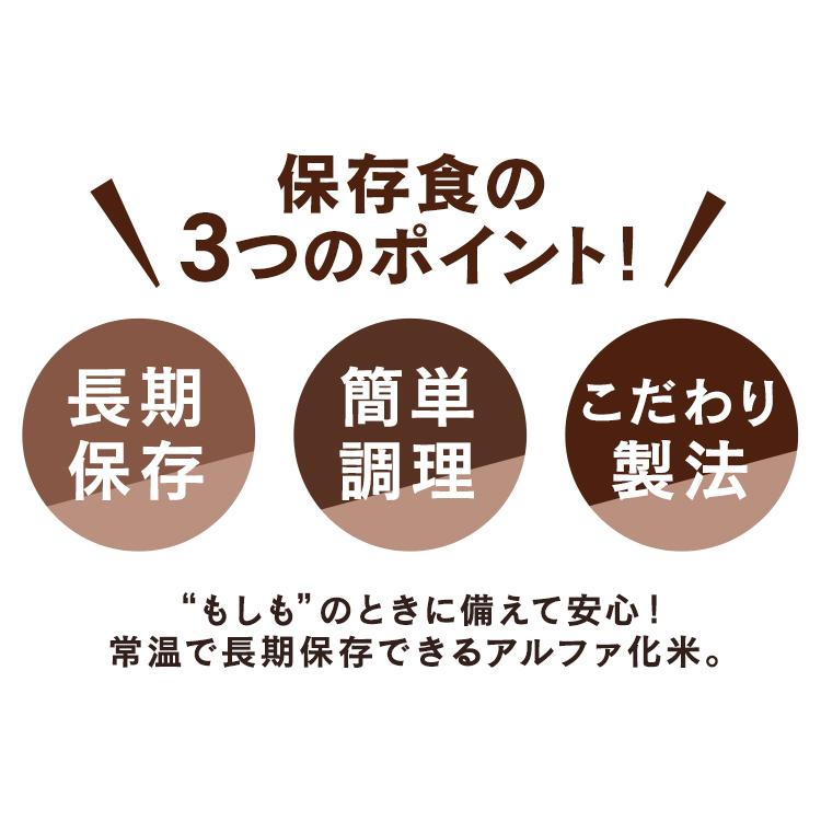 非常食 アルファ米 15食 非常食セット セット 5日分 5年保存 白米 防災グッズ 保存食 防災 ご飯 防災食品 防災食 備蓄 アルファ化米 アイリスフーズ:予約品|komenokura|04