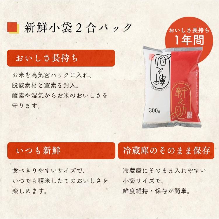 IRIS OHYAMA（アイリスオーヤマ） 米 300g 送料無料 新之助 新之助