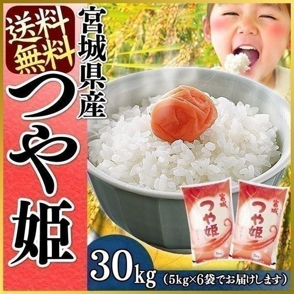 つや姫 30kg お米 30kg 米 送料無料 白米 安い 一等米 宮城県産 うるち米 5kg×6袋 精白米 令和5年産 ごはん おいしい ご飯 こめ｜komenokura｜06