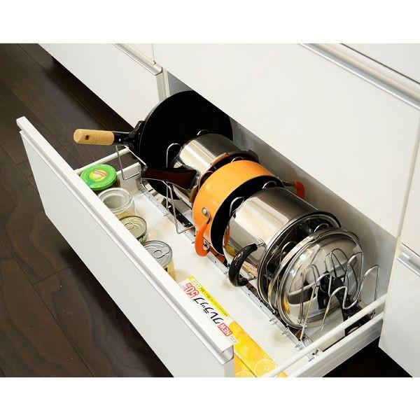 キッチン収納 台所収納 まな板スタンド フライパン立て 収納 鍋ふた立て ステンレス Dk 12 ビーワーススタイル D 米の蔵 通販 Yahoo ショッピング