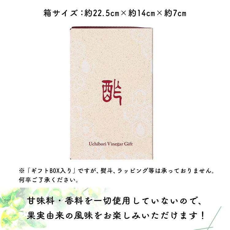 飲むお酢 ギフト フルーツビネガー 母の日 2本セット フルーツビネガー360ml 贈り物 プレゼント 内堀 FV-155A｜komenokura｜12