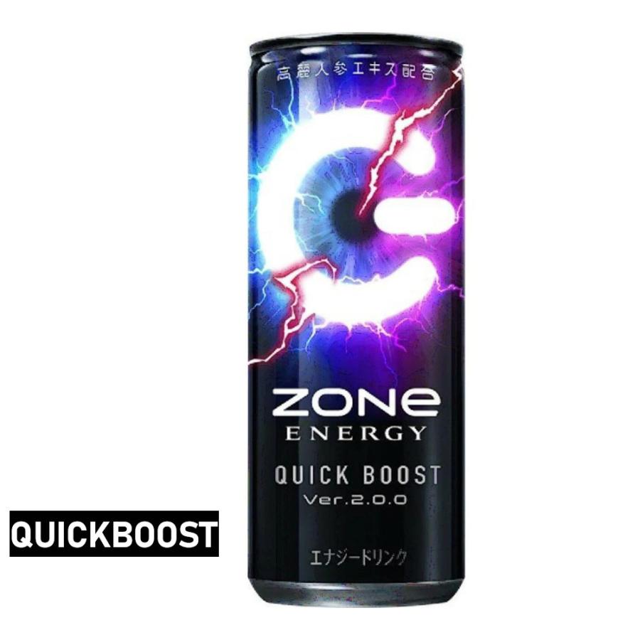 zone エナジードリンク 240ml 60本 クイックブースト フルーツミックス