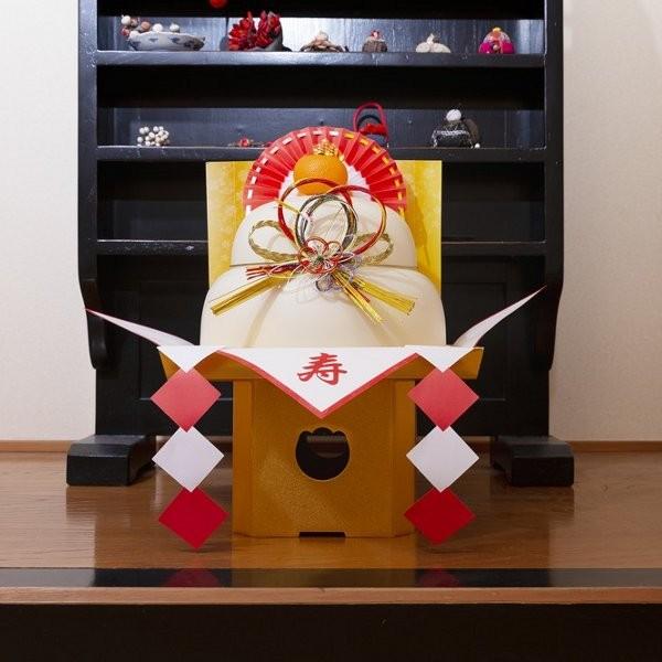 IRIS OHYAMA 鏡餅 2kg 鏡もち 特大 大型 大きい 正月飾り お正月