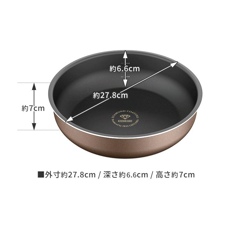 フライパン ih ih対応 深型 IH IH対応 おしゃれ アイリス フライパン ih ih対応 深型 IH IH対応 おしゃれ アイリス