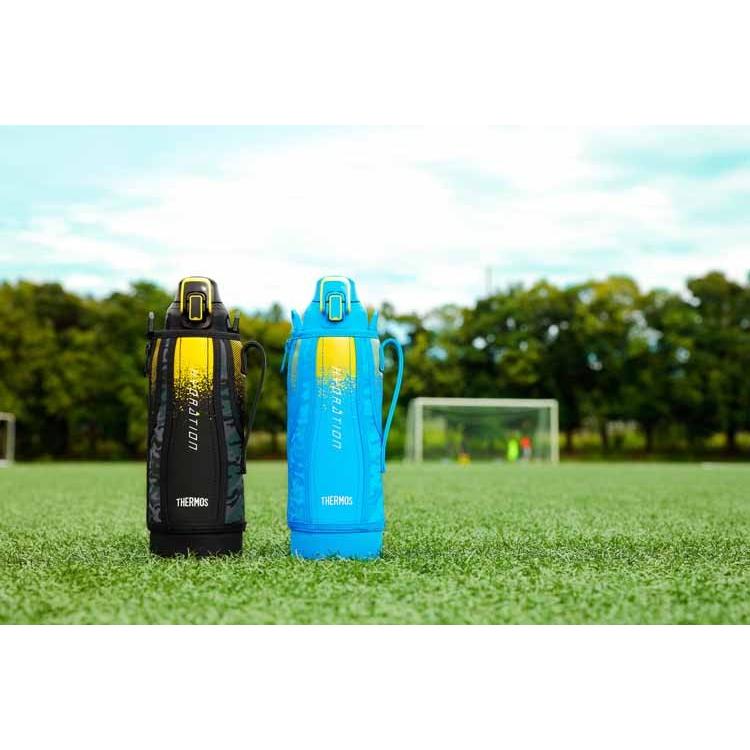 水筒 サーモス 1リットル 1l 子供 スポーツジャグ 大容量 運動 部活 保冷 真空断熱 1000ml Fht 1000f Bk C D M 米の蔵 通販 Yahoo ショッピング