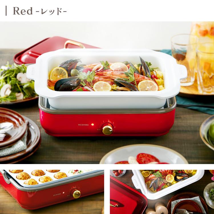 IRIS OHYAMA（アイリスオーヤマ） ホットプレート 大型 たこ焼き器