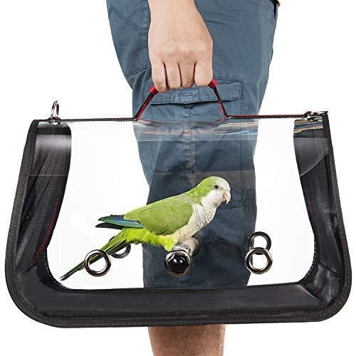 Colorday軽量 鳥用キャリーバッグ、鳥用トラベルケージ ペット用品