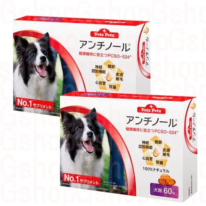 犬用アンチノール 60粒 2箱