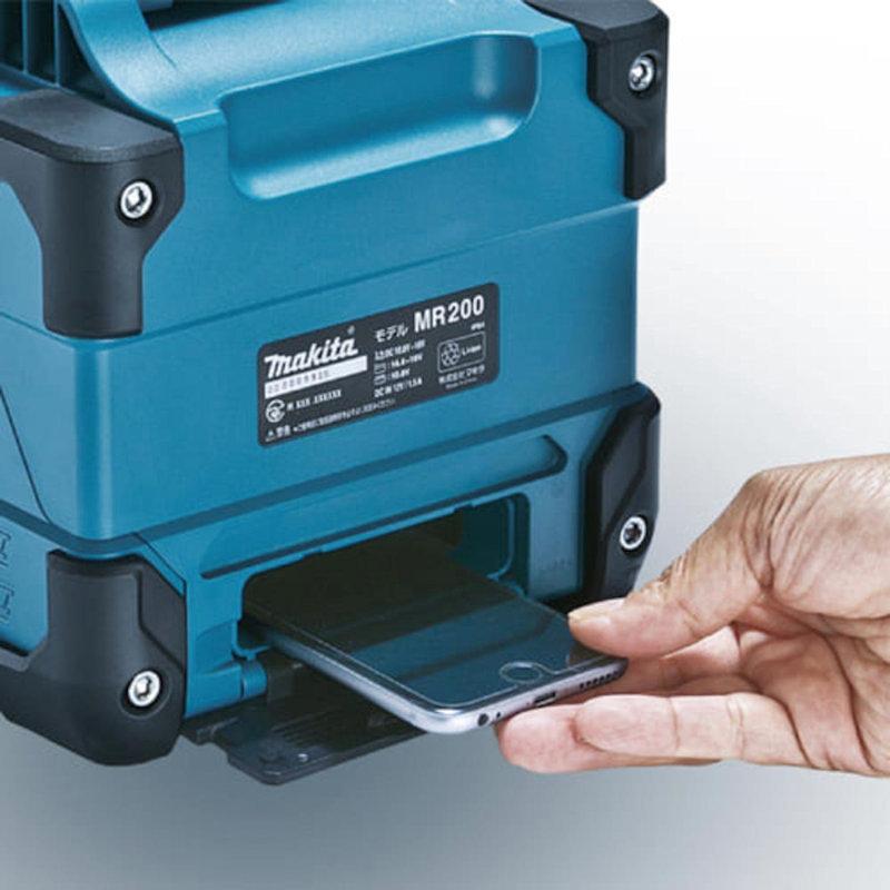 マキタ 充電式スピーカー 青 MR200 : コメリドットコム - 通販