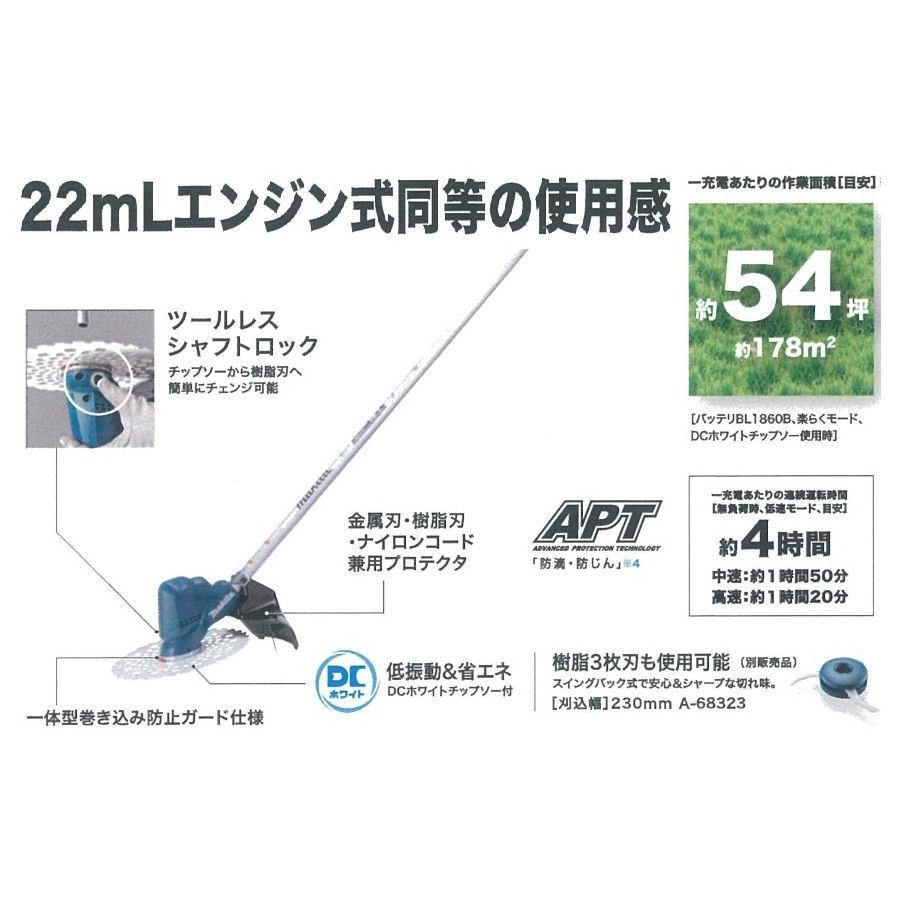 マキタ（makita） 充電式草刈機 18V ループ MUR190LDZ