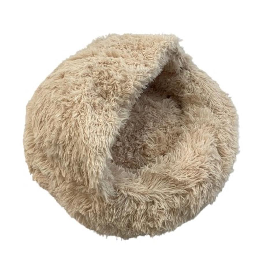 ペットアイ ペットをだめにするベッド ベージュ : コメリドットコム