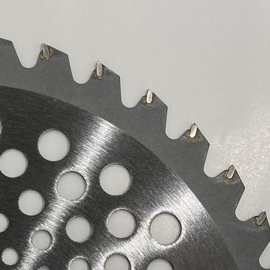 刈払機用草刈チップソー　穴あき軽量　２５５ｍｍ　３枚入り 草刈チップソー穴あき軽量 230×36P 1枚入 : コメリドットコム