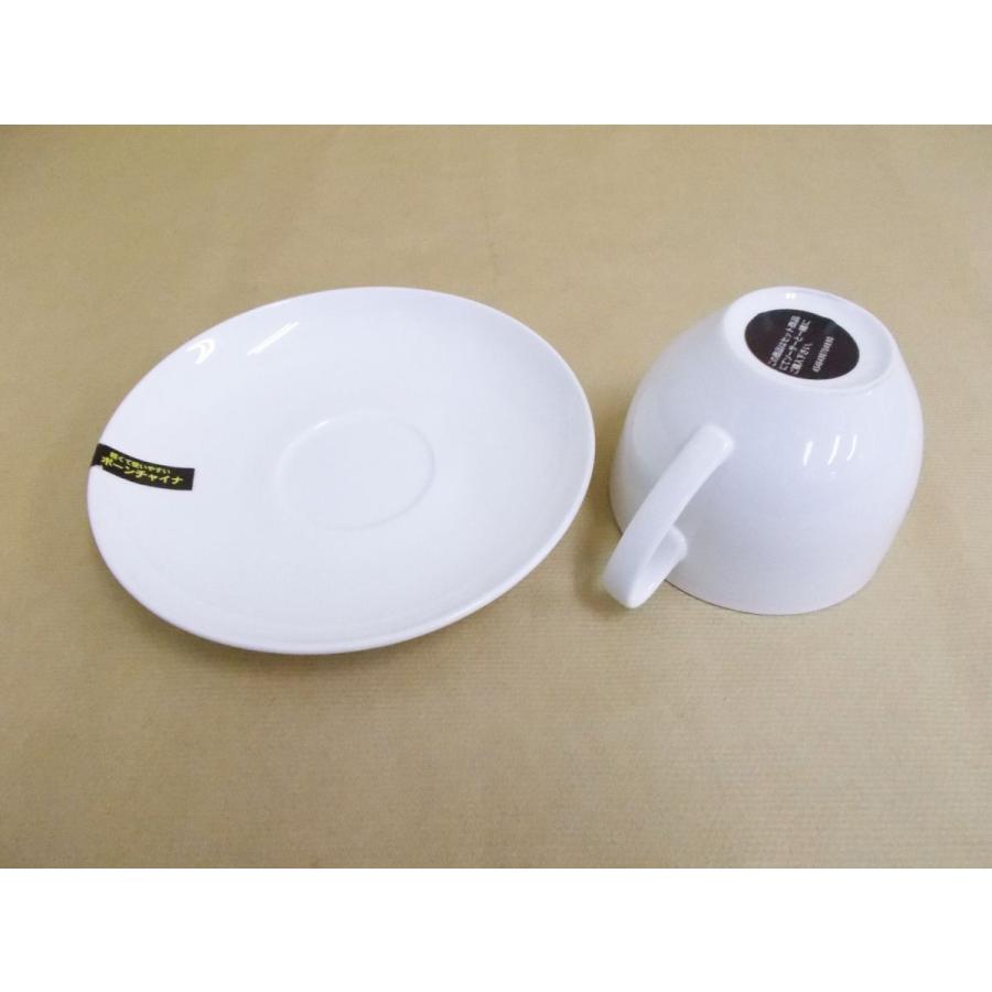 ボーンチャイナ カップ＆ソーサー 6個セット : コメリドットコム