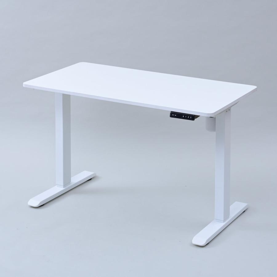 山善（YAMAZEN） 電動昇降デスク 幅120cm ホワイト／マット