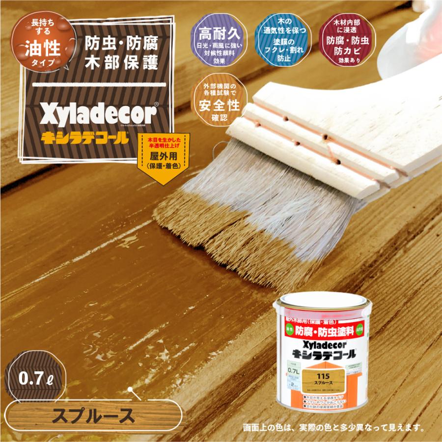 キシラデコール 0．7L スプルース : コメリドットコム - 通販