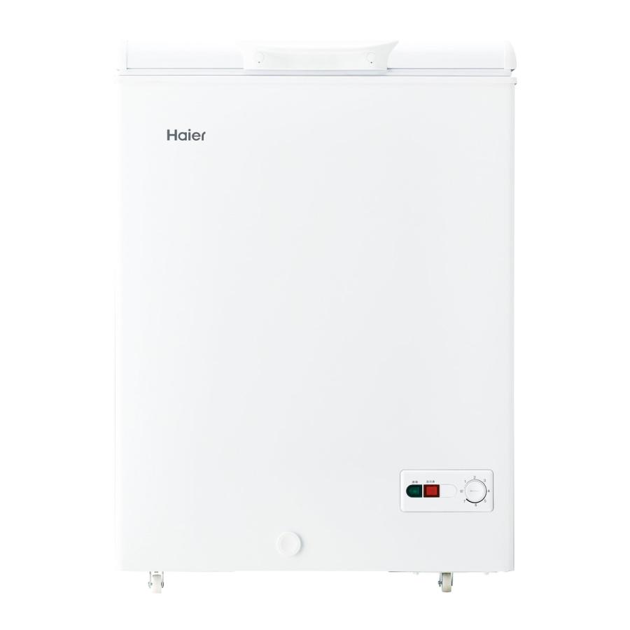 Haier（ハイアール） フリーザー 上開き冷凍庫 142L ホワイト JF