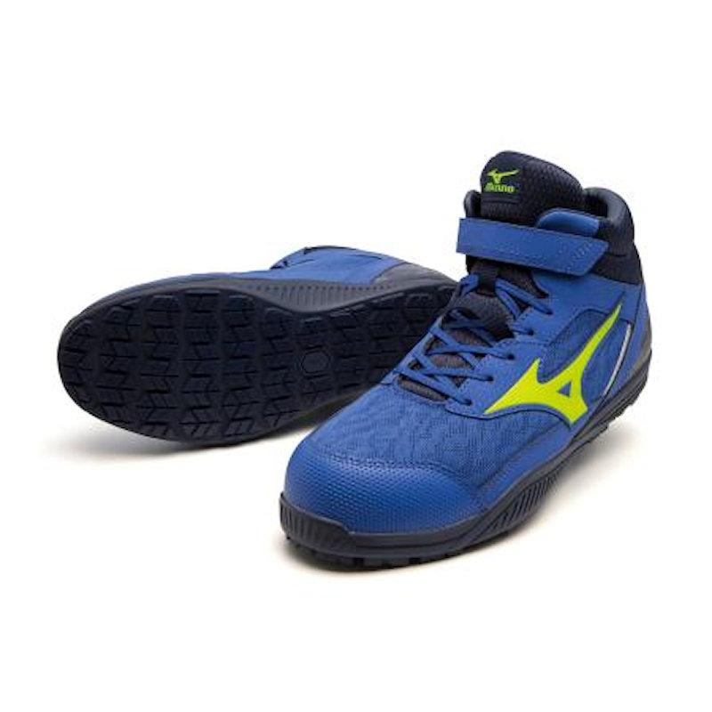 ミズノ　安全靴　ＡＬＭＩＧＨＴＹ　ＳＤ２　１３Ｈ　ブルーイエロー　２８．０ｃｍ｜komeri｜02