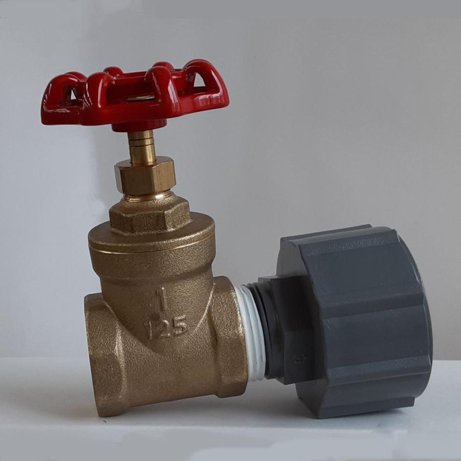 ローリータンク用ゲートバルブセット 25mm : コメリドットコム